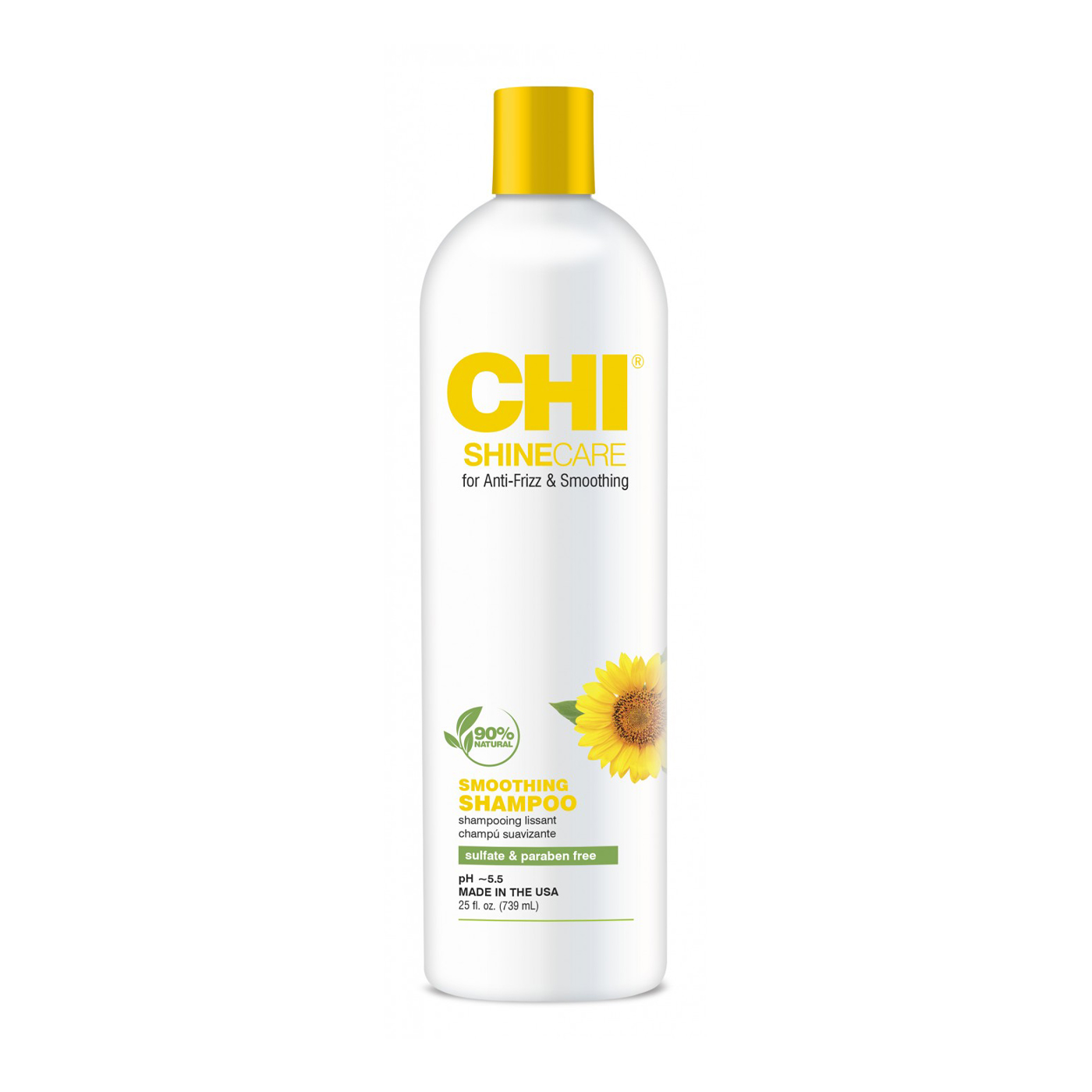 Безсульфатний розгладжувальний шампунь для волосся CHI Shinecare Smoothing Shampoo, 739 мл