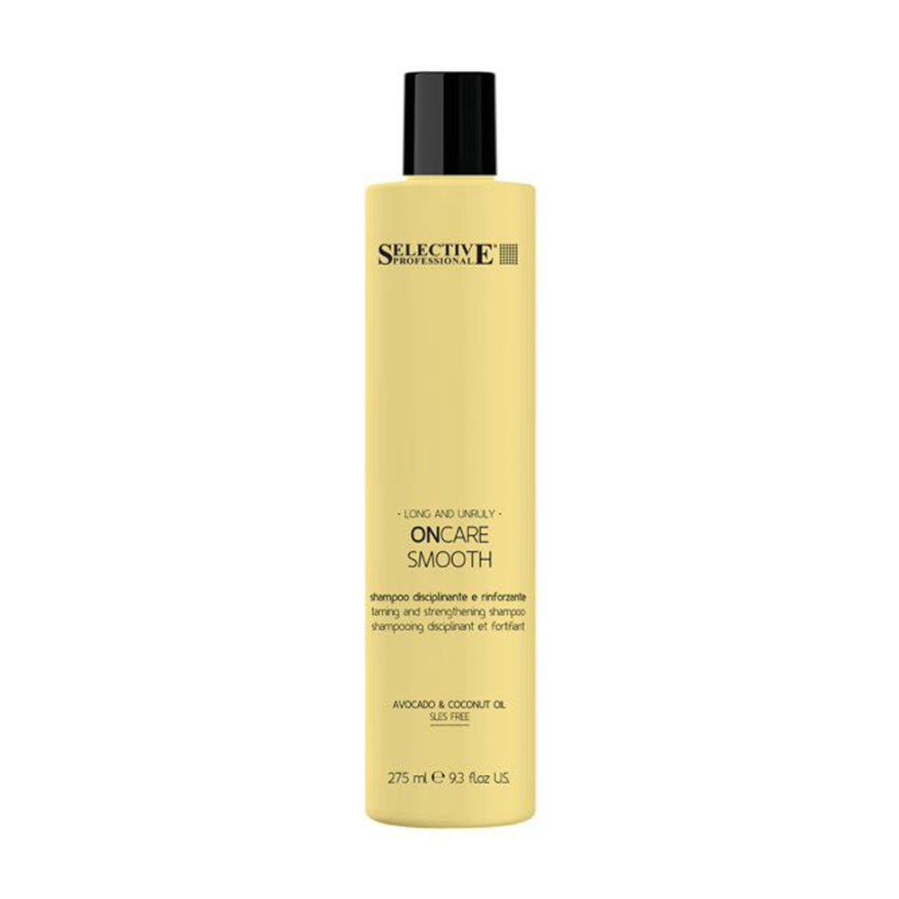 Розгладжувальний шампунь Selective Professional OnCare Smooth Shampoo для довгого та неслухняного волосся, 275 мл